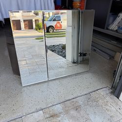 Beveled Glass Medicine Cabinet