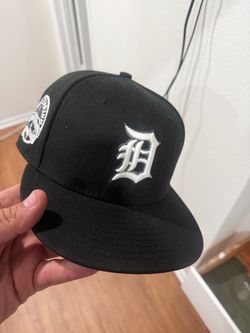 Detroit Tigers  Black Tiger Stadium Patch  New Era 59FIFTY Fitted Hat