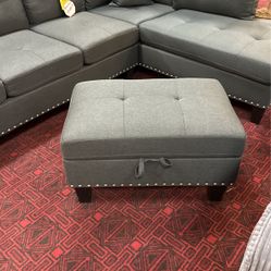Sectional With Ottoman
