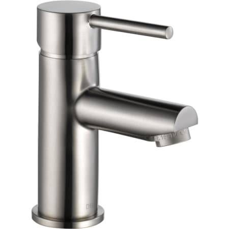 (3)Delta Modern Single Hole Bathroom Faucet with Pop-Up Drain Assembly 