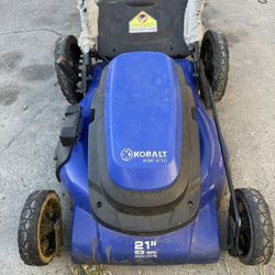 Kobalt Electric Lawn Mower 