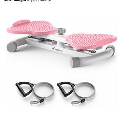 MERACH Waist Twister Machine Exercise, Ab Twist Board with 300 lbs Weight Capacity, Abs Workout for Slim Waist and Core Ab Exercise, Noiseless Home Gy