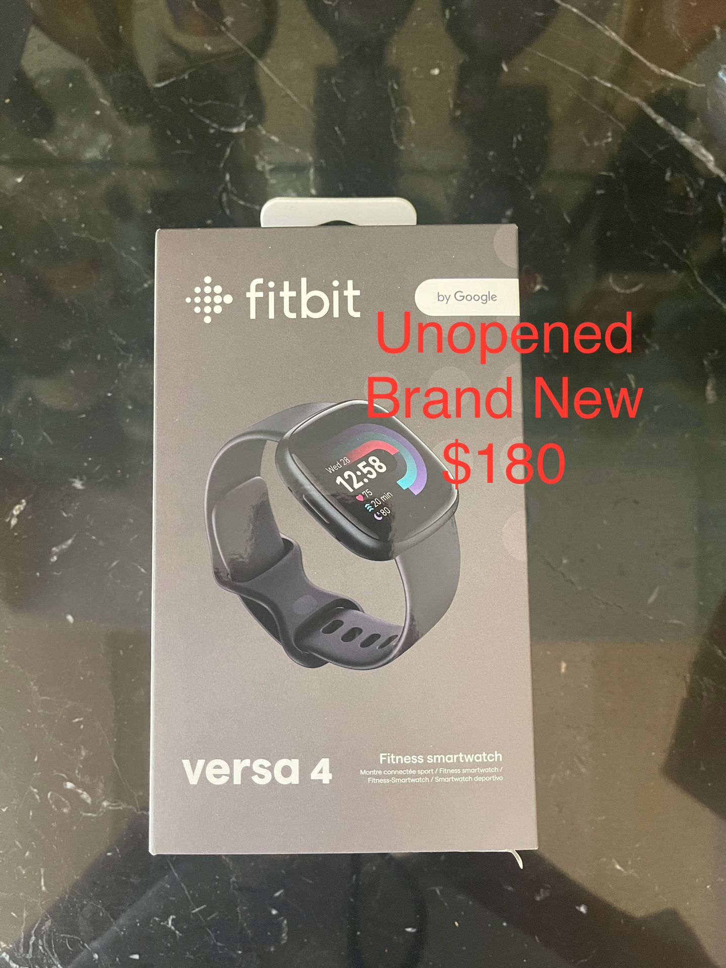 Unopened/NEW Fitbit Versa 4 Fitness Smartwatch