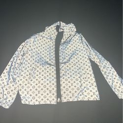 vuitton reflective windbreaker jacket