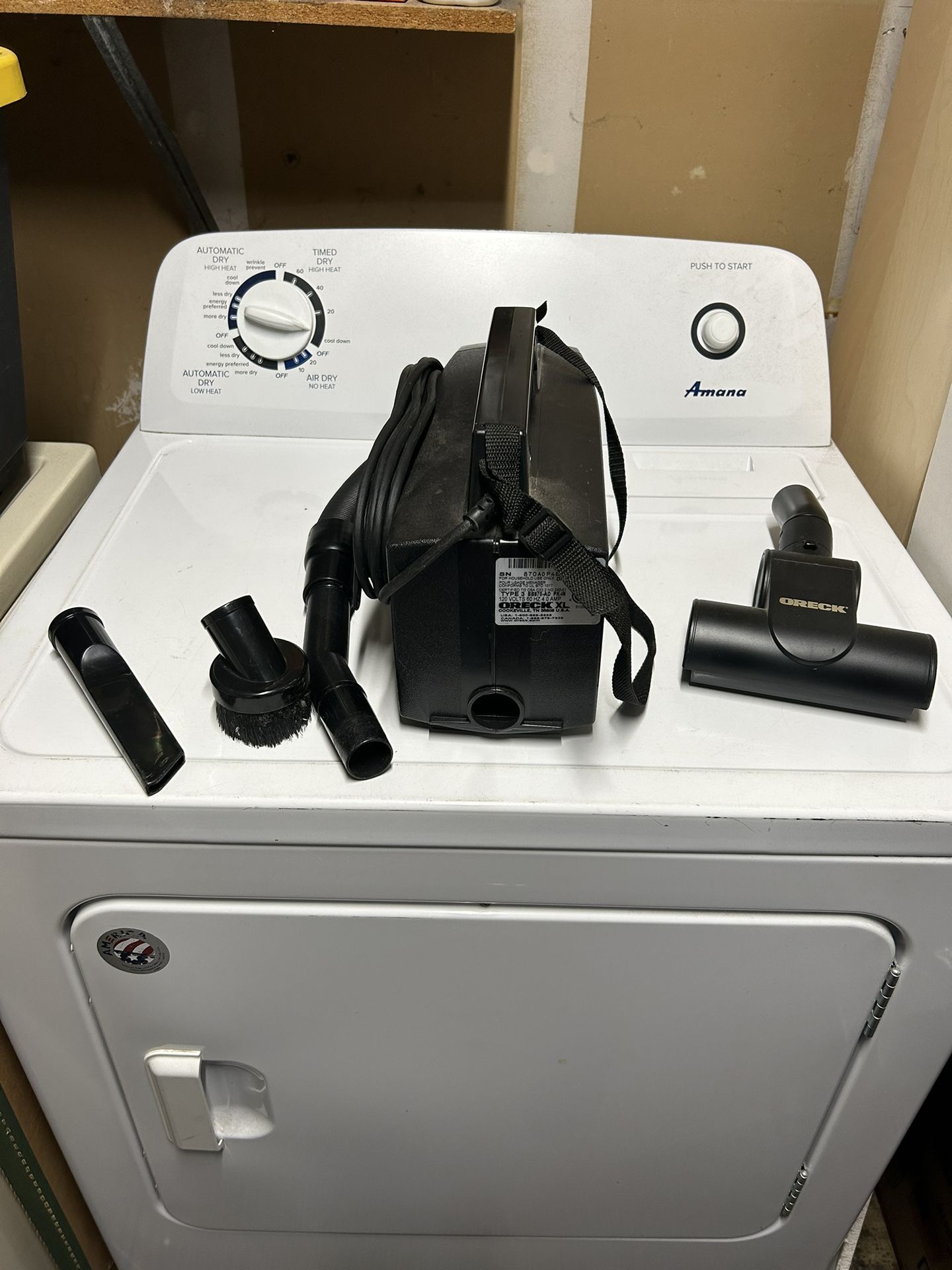 OrecK Compact Canister Vacuum-handheld