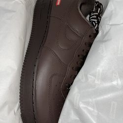 Air Force 1 Low Brown Supreme Size 10.5