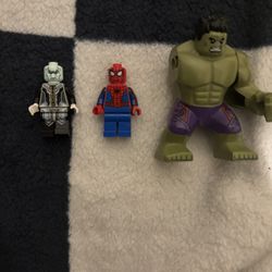 Lego marvel minifigures