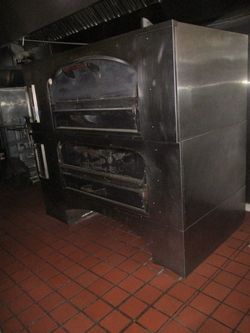 Marsal and Sons Commercial Stainless Steel Pizza Oven - 80" x 45" x 71"