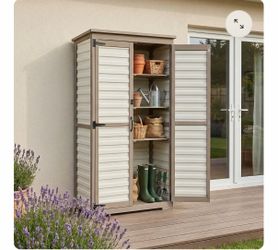 Indoor & Outdoor Waterproof Storage Cabinet with Shelves -GF32PR