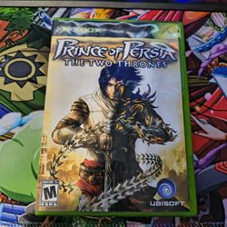 Prince Of Persia The Two Thrones Xbox (Read Description)