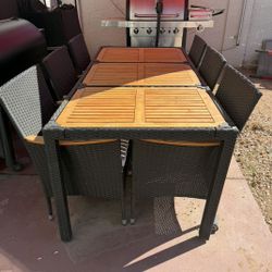 Backyard Dining Set.