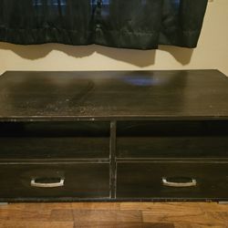 Black TV Stand