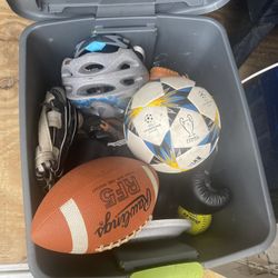 Sports Equipment. 