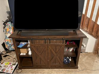 Barn Door TV Stand