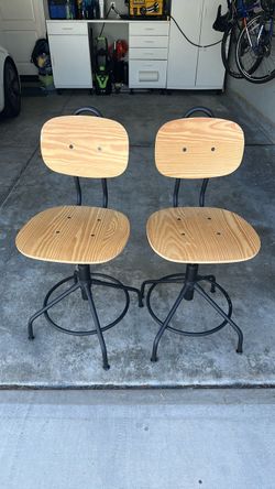 IKEA Kullaberg Set of 2 Used Swivel Stools
