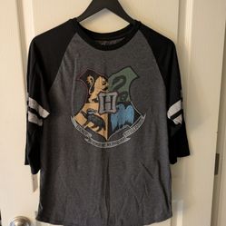 Hogwarts House Crest Raglan Shirt