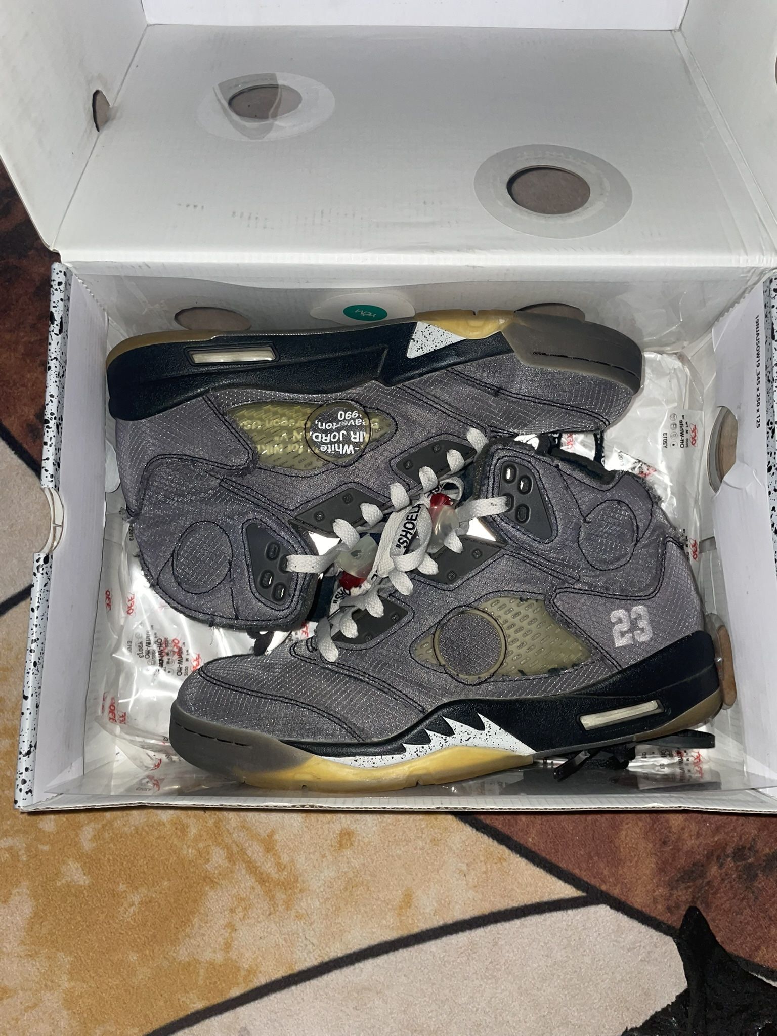 Jordan 5 Retro Off-white Muslin