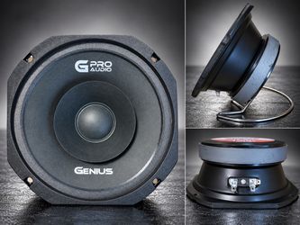 New Genius Audio G Pro MHLA6 6.5” Sealed Back Midrange Speaker - ( 1 single speaker available)