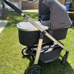 Uppababy Cruz Stroller With Bassinet 