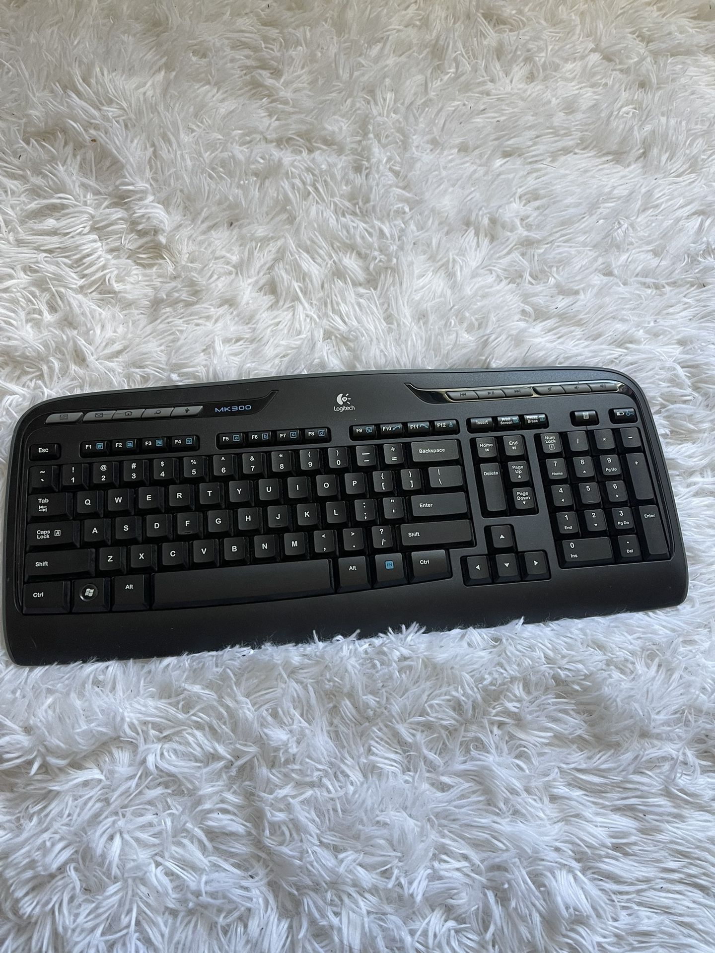 Logitech MK 300 Wireless Desktop Keyboard,