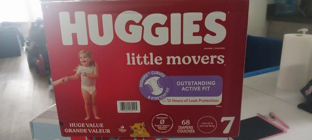 HUGGIES SIZE 7 $37 TRADE