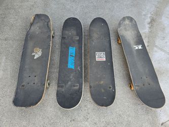 4 Skateboards