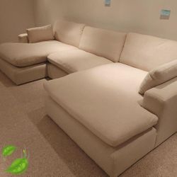 Cloud Comfy Plush Modular Sectional Sofa Couch 