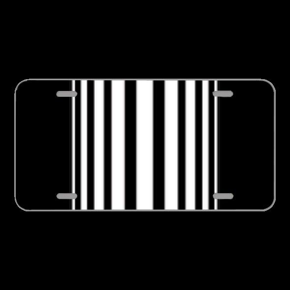 License Plate Novelty Car Front Column Marble Greek Architecture