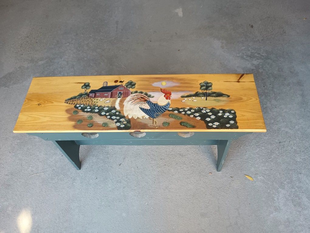 Rooster Bench