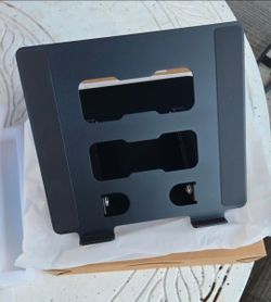 New Black Adjustable Laptop stand with 360 Rotating Base.