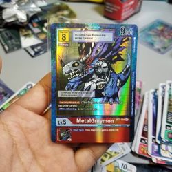 Digimon TCG Metalgreymon Secret Rare Alternate Art
