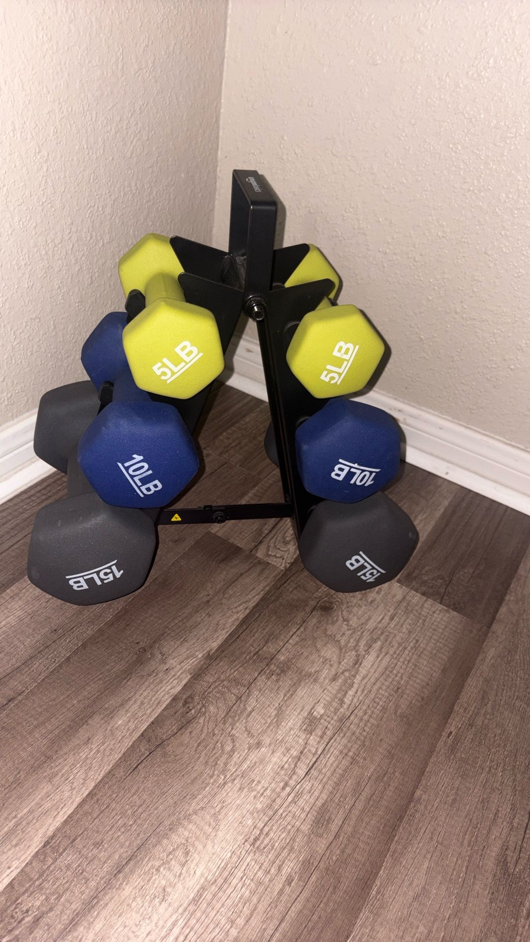 Weight Set 5 Pounds - 15pounds Weights