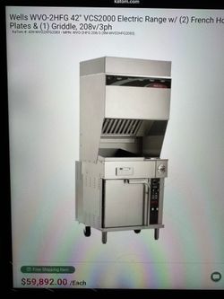 Wells 2 burner with Hot Tub