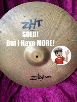 🔥 20” Zildjian ZHT Ride Cymbal Drum Set Drums