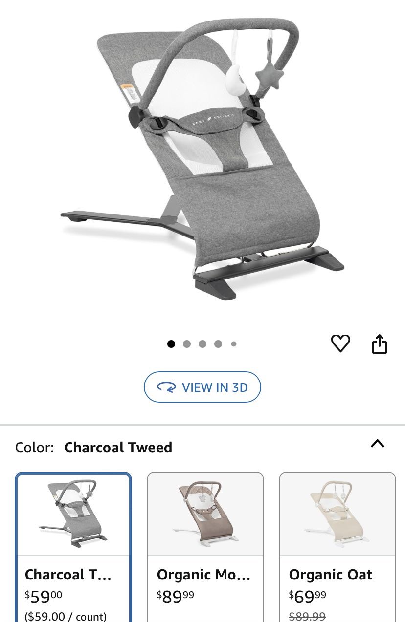 Baby Delight Alpine Deluxe Portable Bouncer