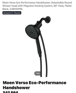 Moen Verso Eco-Performance Handshower Matte Black