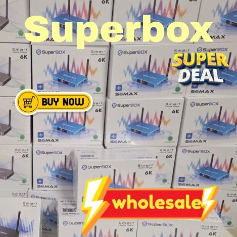 Super Box Smart TV Box S6 ULTRA Superbox S6 Pro S6 2024