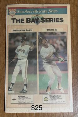World Series 1989 Giants/A’s