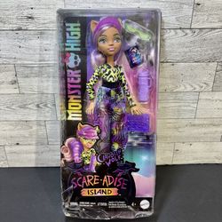 Monster High Scare-Adise Island Clawdeen Wolf Doll NEW SEALED 