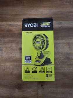 New Ryobi Lithium Fan