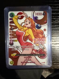 One Piece TCG Nami ST29-008 Round One Promo and more