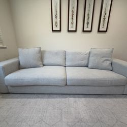 Article Sitka 99” Sofa – Mist Gray | $750