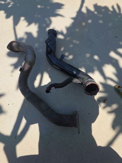 2005 thru 2010 scion tc  intake pipe and lower exhaust pipe