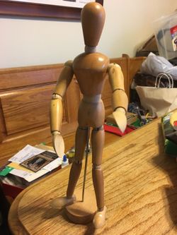 Wooden Poseable Manikin