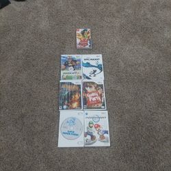 6 Wii Games And 1 Switch Game