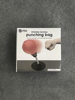 Inflatable Desktop Office Punching Bag for Stress New Series 8 Fitness