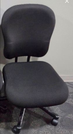 2 x Adjustable Height Office Chairs