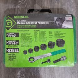 Greenlee Knockout Punch Kit 