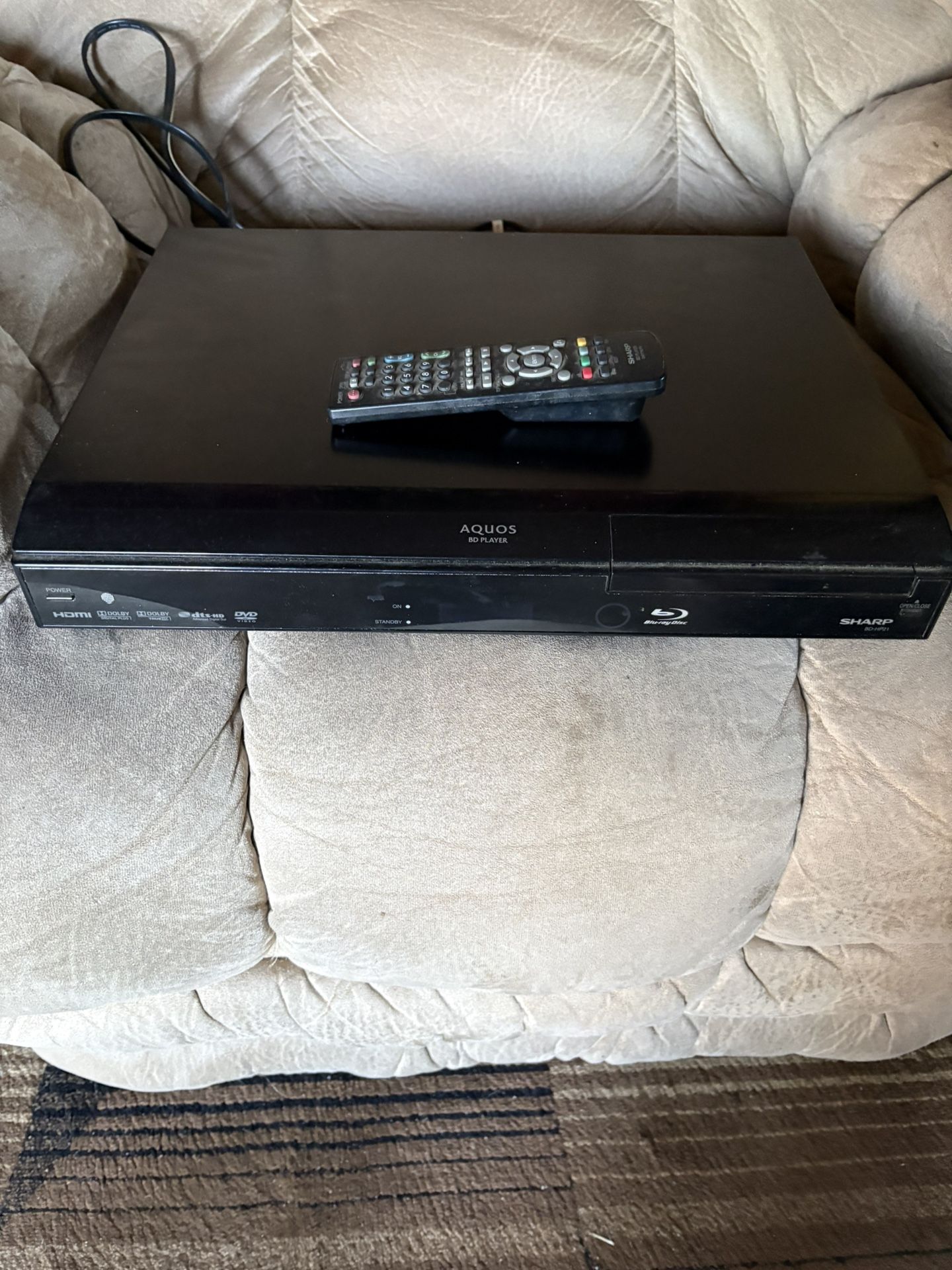 Sharp BluRay DVD Player