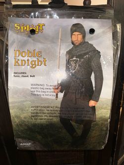 Adult Noble Knight Halloween Costume – Size Large – Spirit